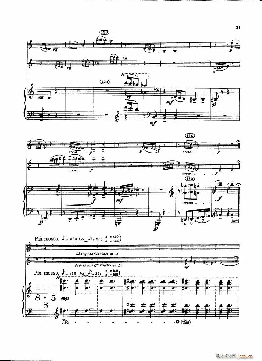 Bartok SZ 111 Contrasts pianoscore(钢琴谱)22