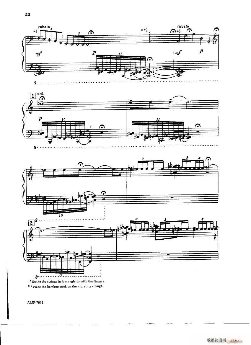 Gubaidulina Sofia Piano Sonata Piano Sonata(十字及以上)20