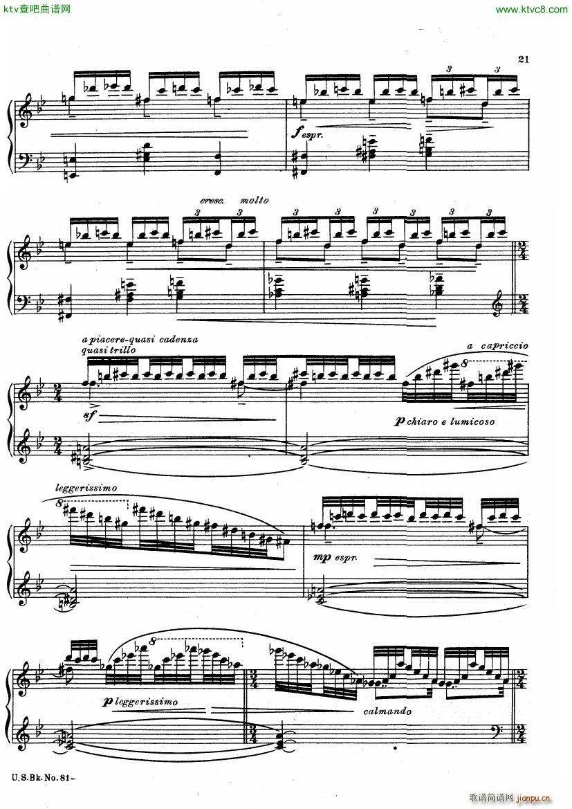 castelnuovo tedesco hommage a paderewski(钢琴谱)5