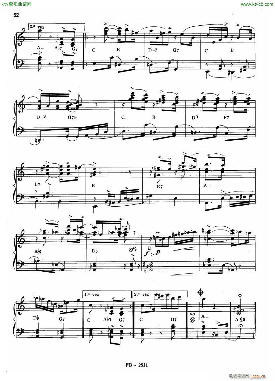 Centenário do Choro Vol 1 20 Choros Para Piano(钢琴谱)50