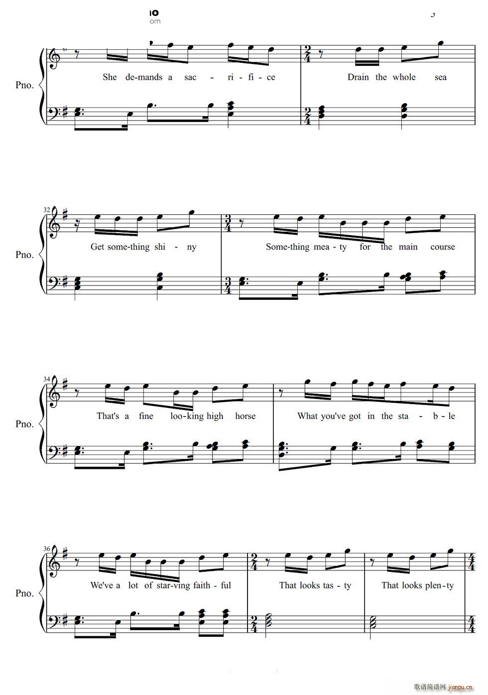 Take Me to Church(钢琴谱)5