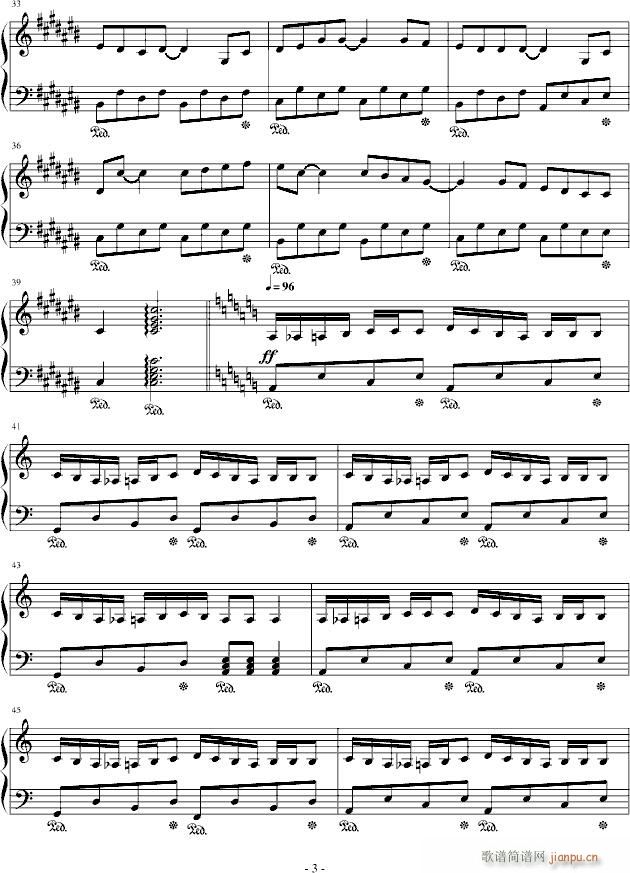 Learing(钢琴谱)3