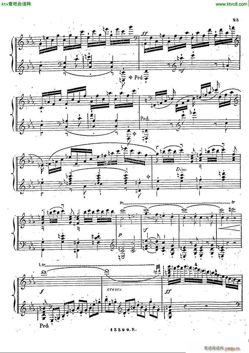 Beethoven Alkan Concerto(钢琴谱)22