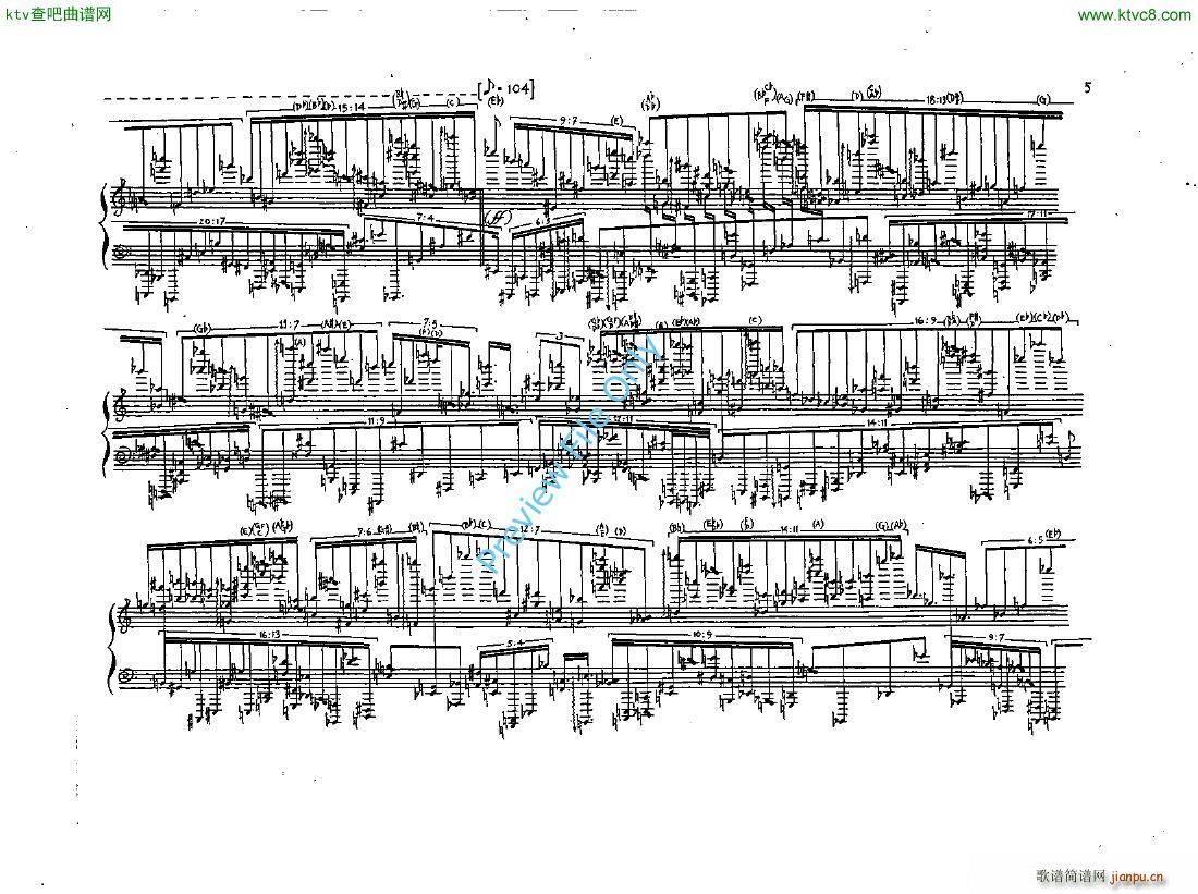 Finnissy Piano Concerto No 7(钢琴谱)6