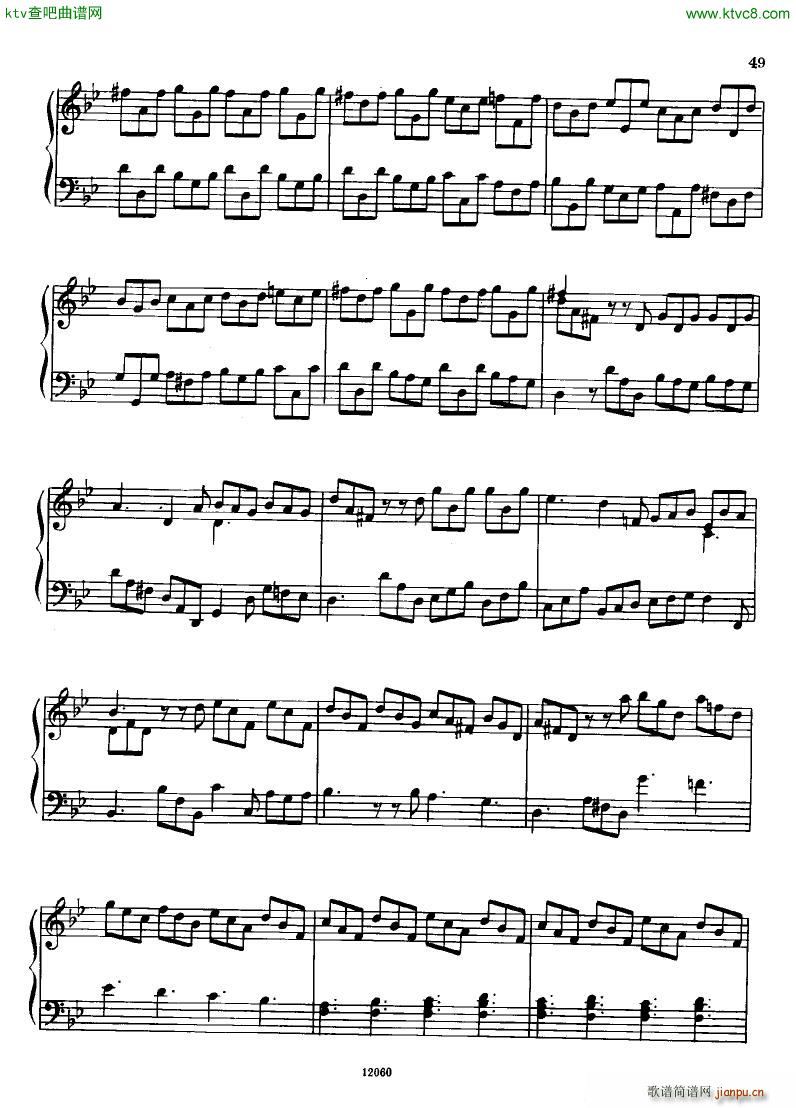 H ndel 1 Suiten for Piano Book 1 二(钢琴谱)9