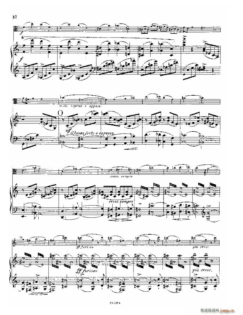 Bowen Viola Sonata No 1 part 2(钢琴谱)12