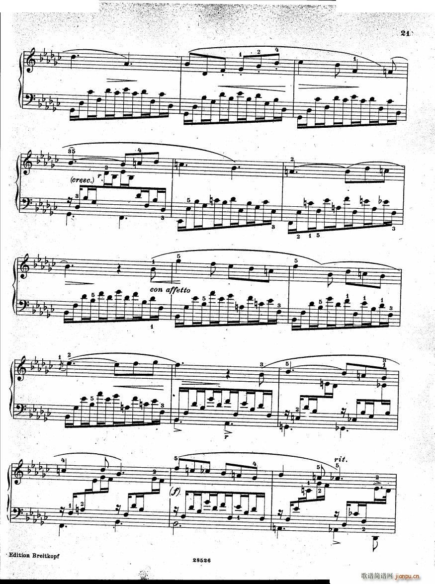 Henselt Piano Solo Album Piano Solo Album(十字及以上)20