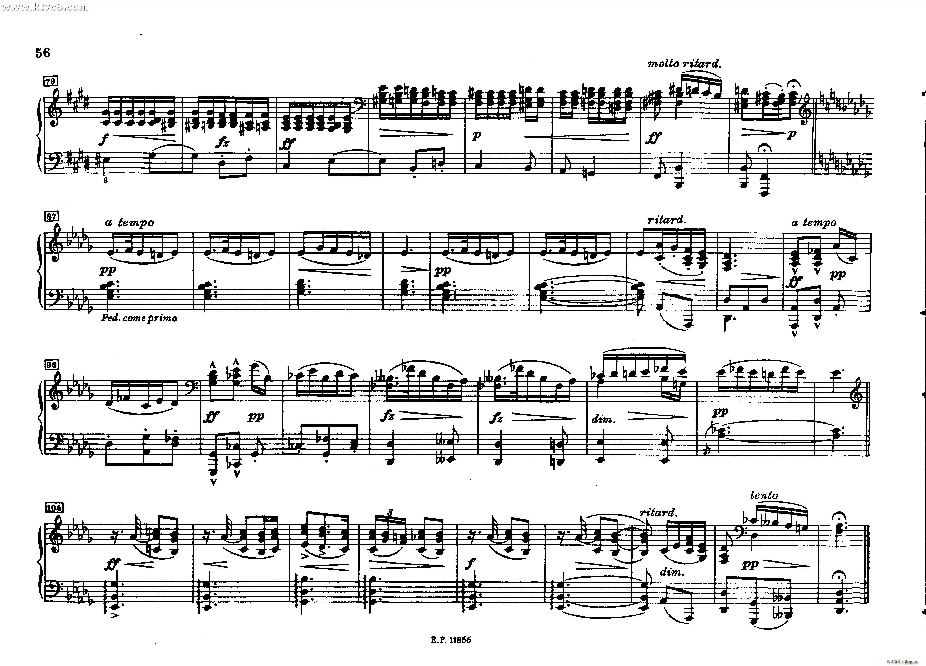 德沃夏克钢琴二重奏曲集(钢琴谱)13