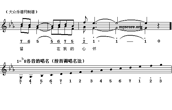 我的加减乘除(六字歌谱)3