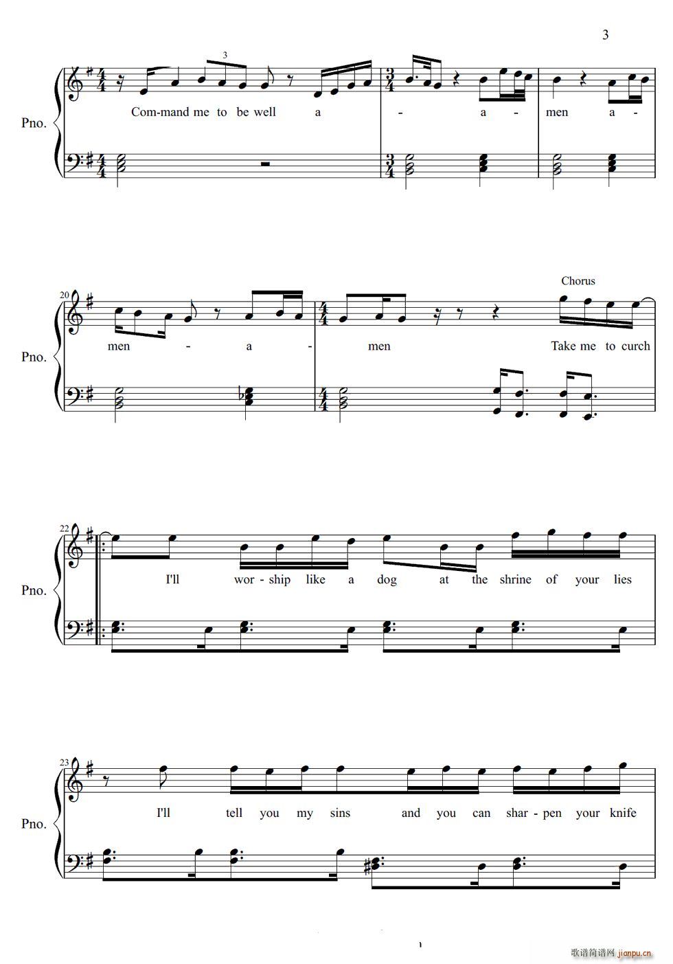 Take Me to Church(钢琴谱)3