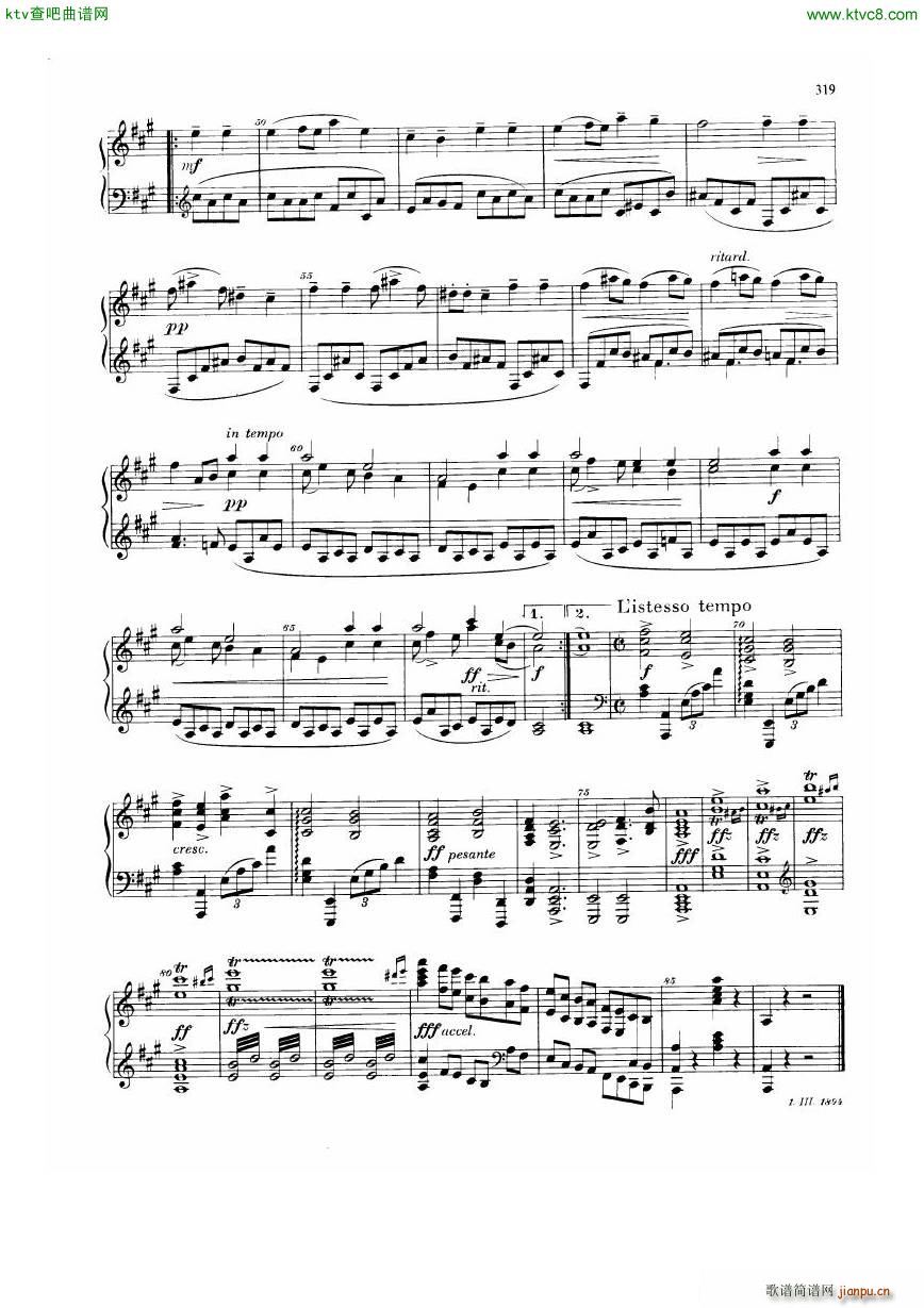 Dvorak 098 Suite(钢琴谱)21