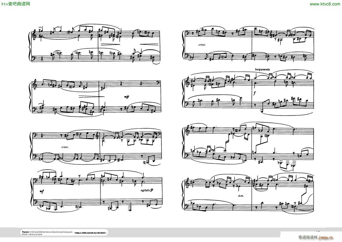 Hindemith Ludus tonalis 2(钢琴谱)19