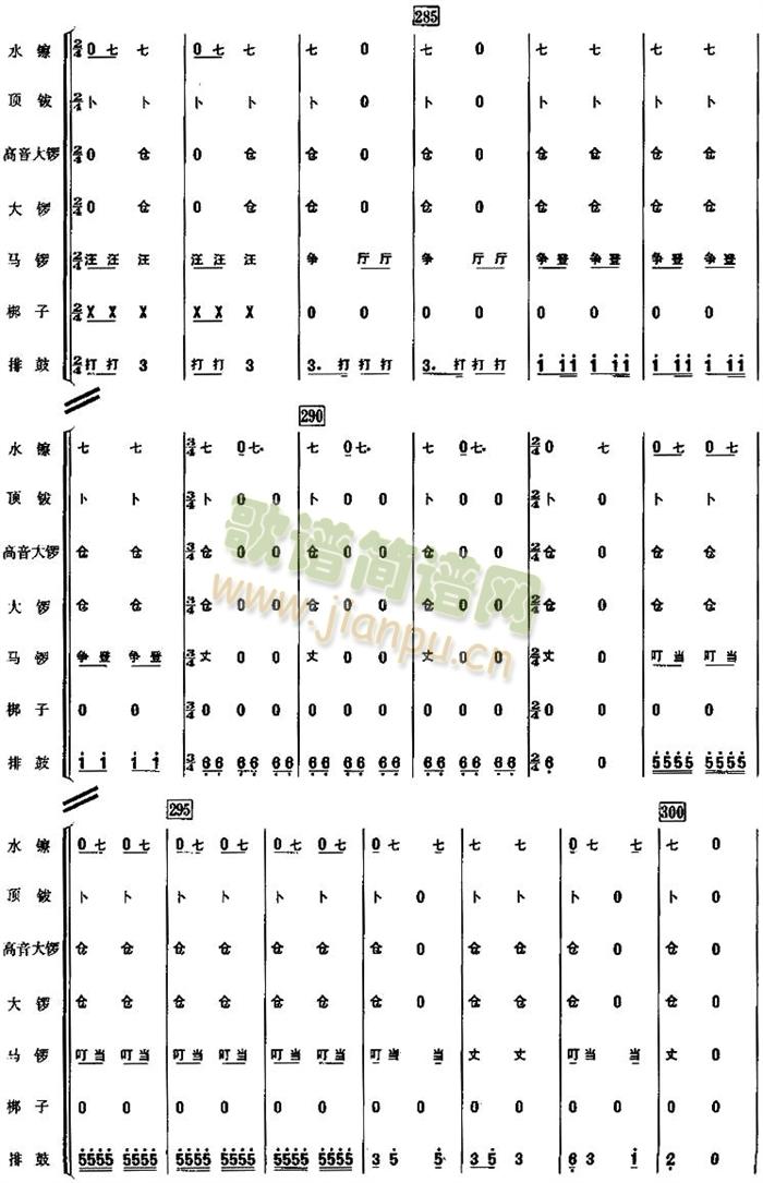 丰收锣鼓续(总谱)14