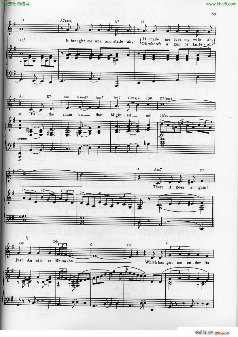 Gershwin Just Another Rhumba pages 5 8(钢琴谱)3