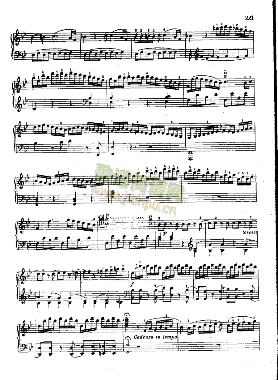 奏鸣曲Nr.333键盘类钢琴(钢琴谱)18