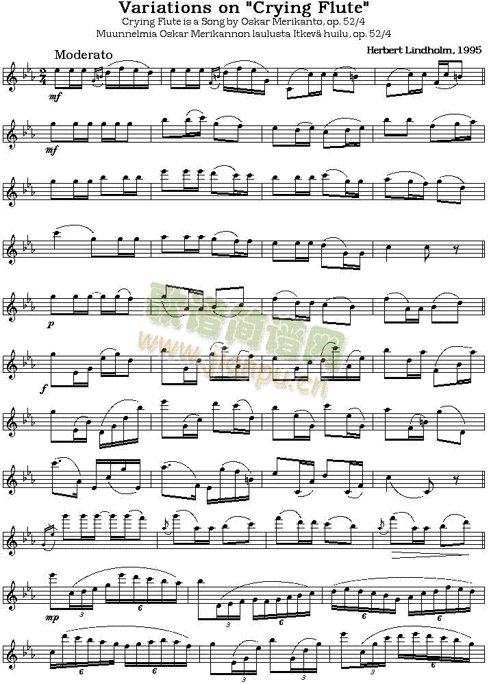 cryingflute(笛箫谱)1