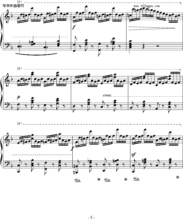 车尔尼740-车尔尼(钢琴谱)5