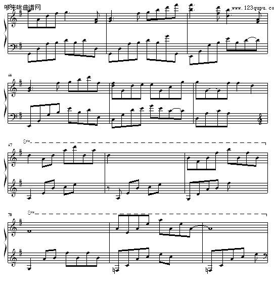 蝴蝶-Yiruma(钢琴谱)6