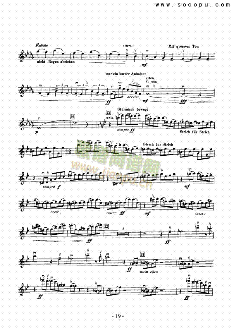 第一交响曲—独奏弦乐类小提琴(其他乐谱)19