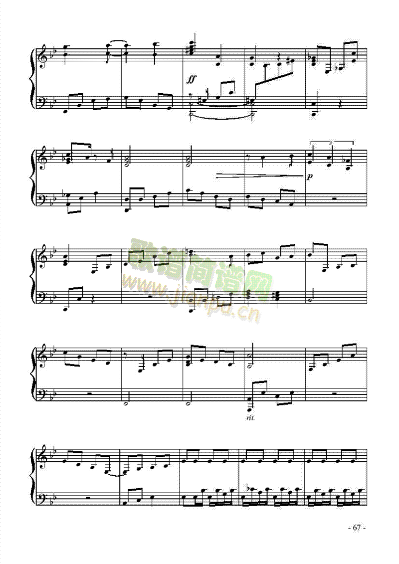 如果我曾离开你键盘类钢琴(其他乐谱)5