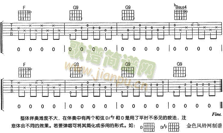 为爱痴狂(四字歌谱)3