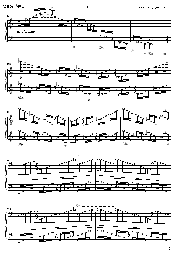 C大调练习曲No.2-9632587410(钢琴谱)9