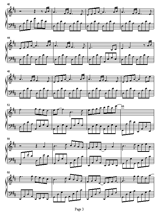 比特里克斯(钢琴谱)3