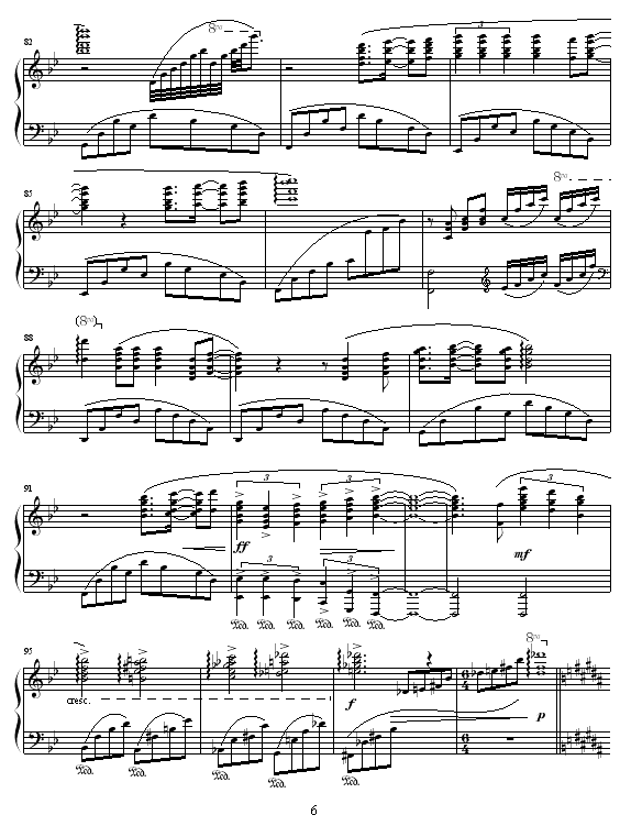 听海(钢琴谱)6