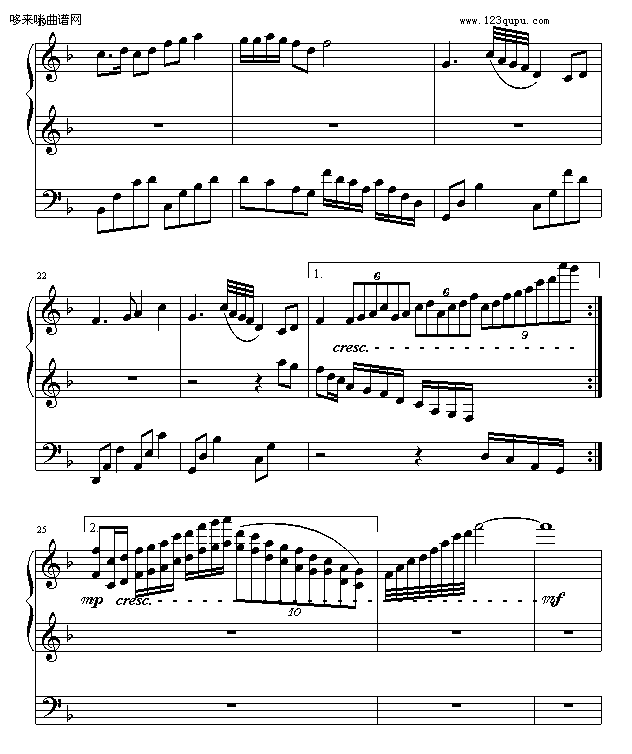 遐想·古韵-raymond142(钢琴谱)3