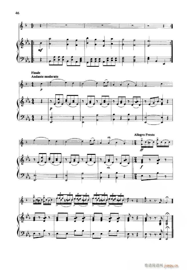 小号独奏曲选1 16首 050 076(十字及以上)3