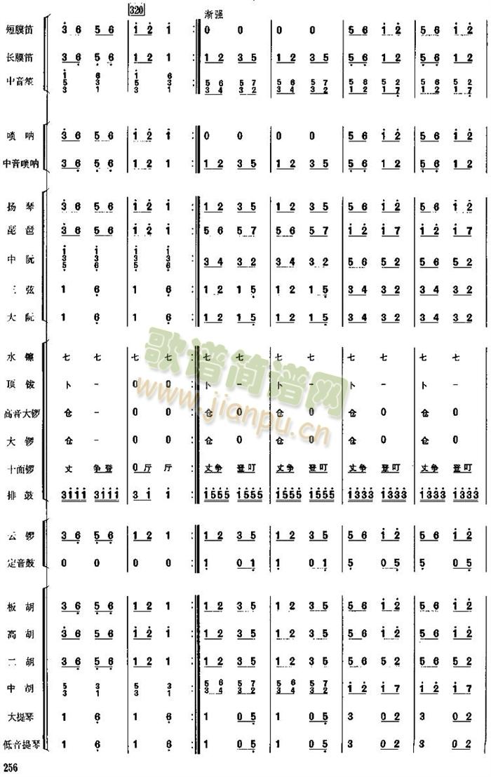 丰收锣鼓续(总谱)18