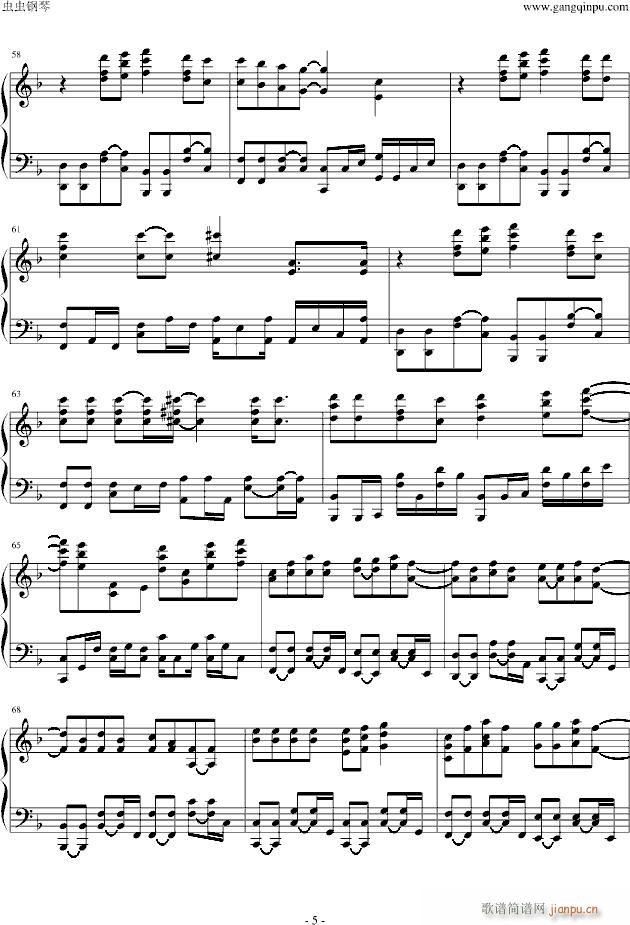 21 Guns(钢琴谱)5