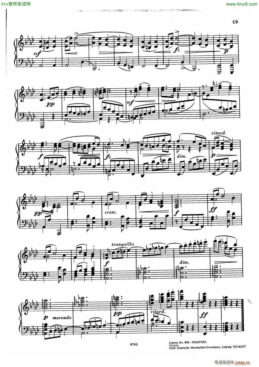 Dvorak Arr Keller Slavonic Dances Op72 Book2(钢琴谱)18