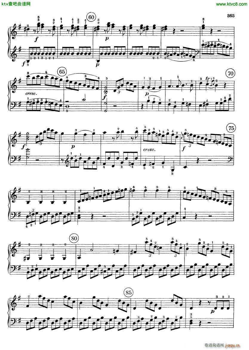 Beethoven op 49 no 2 Piano Sonata(钢琴谱)3