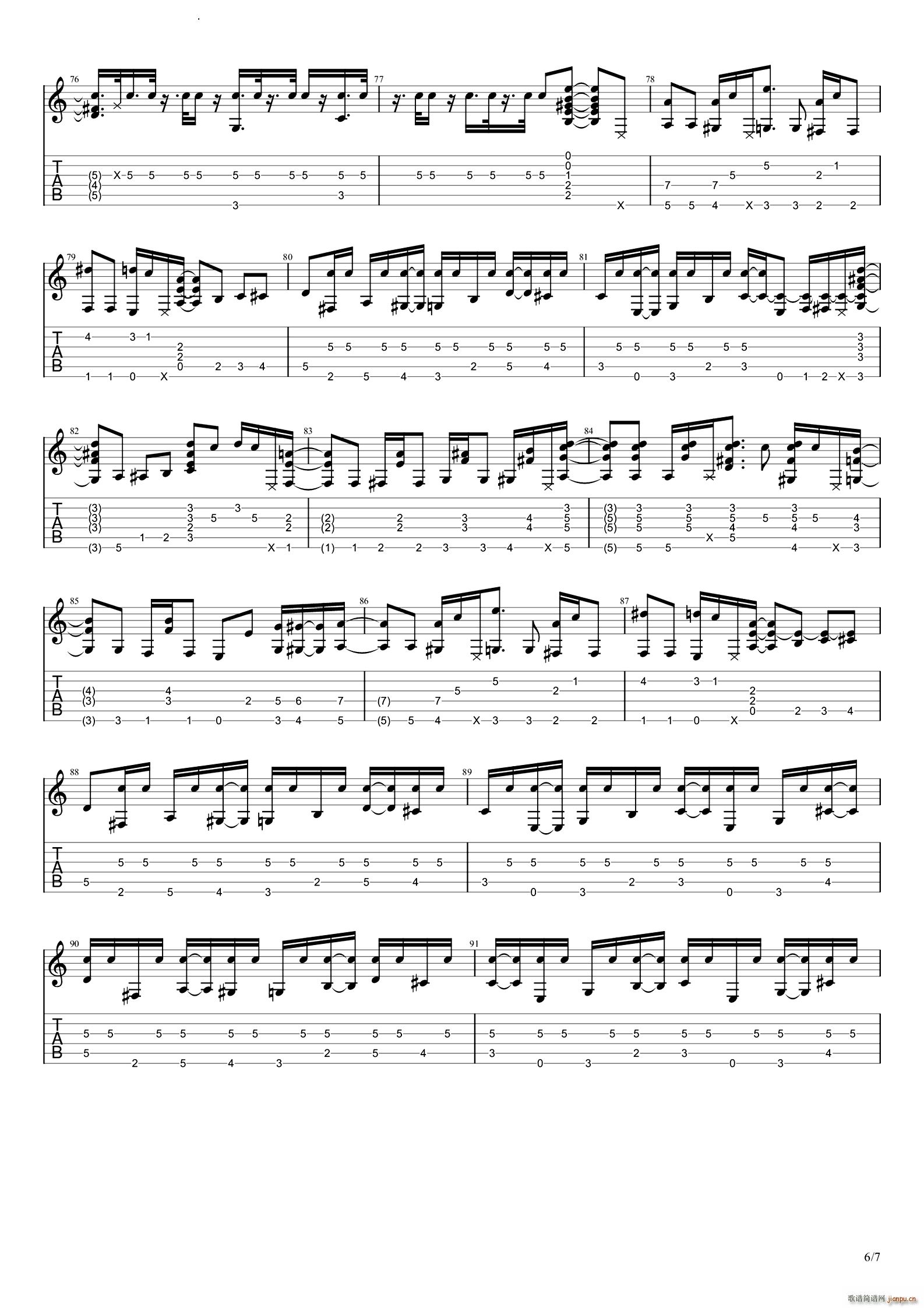 It Don t Mean A Thing2019新版(吉他谱)7