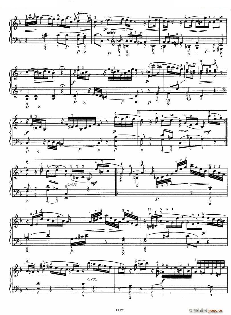 Benda 16 Sonatas 三 16 Sonatas 三(十字及以上)6