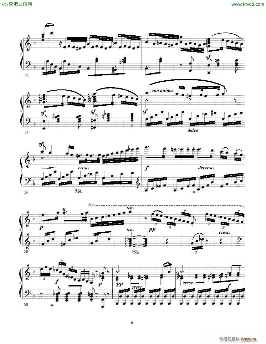 clementi sonata op50 2(钢琴谱)6