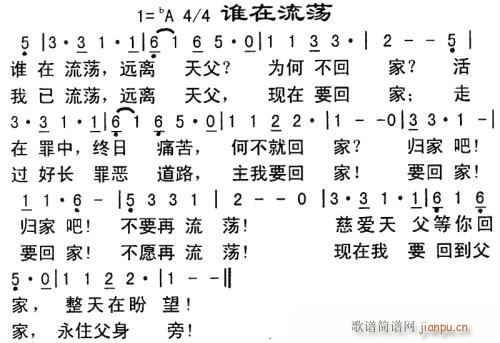 谁在流荡----可听(十字及以上)1