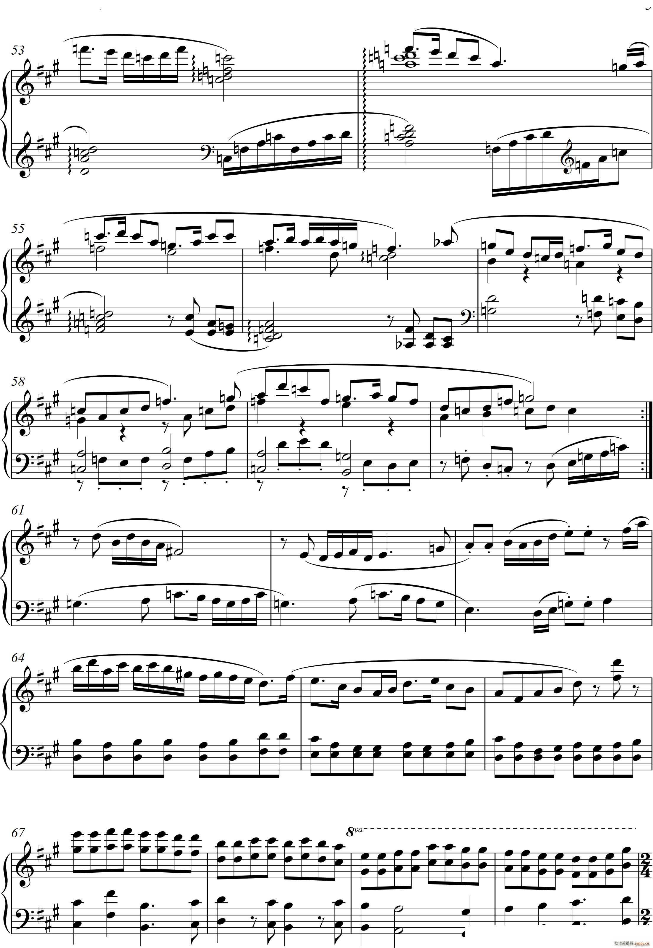 第23钢琴奏鸣曲 高甲缘 Piano Sonata No 23三个乐章(钢琴谱)11