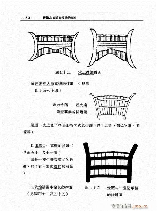 排箫之演进与技法的探讨61-80(笛箫谱)20