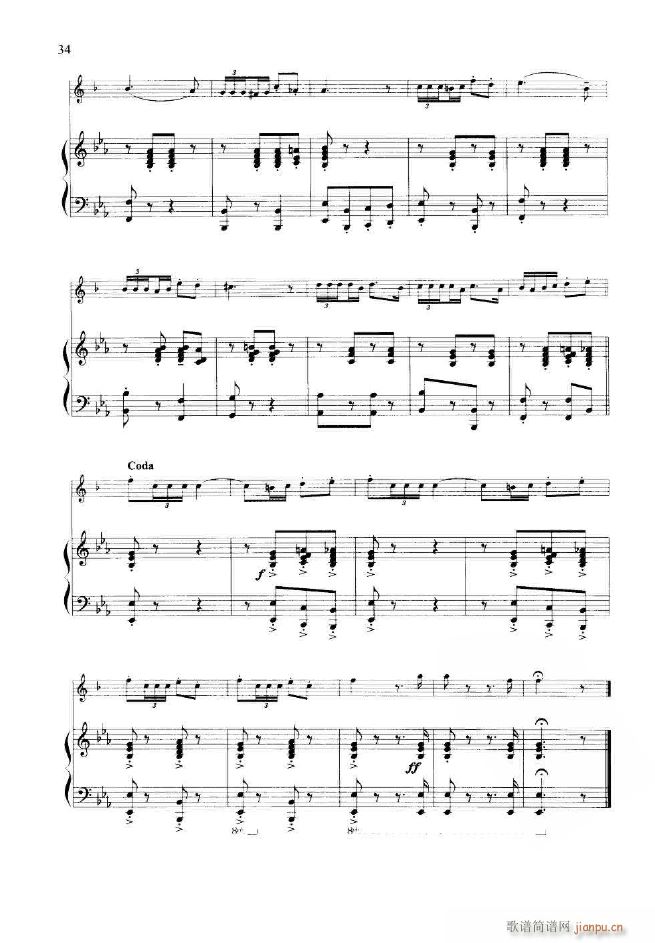 小号独奏曲选1 16首 000 049(十字及以上)41