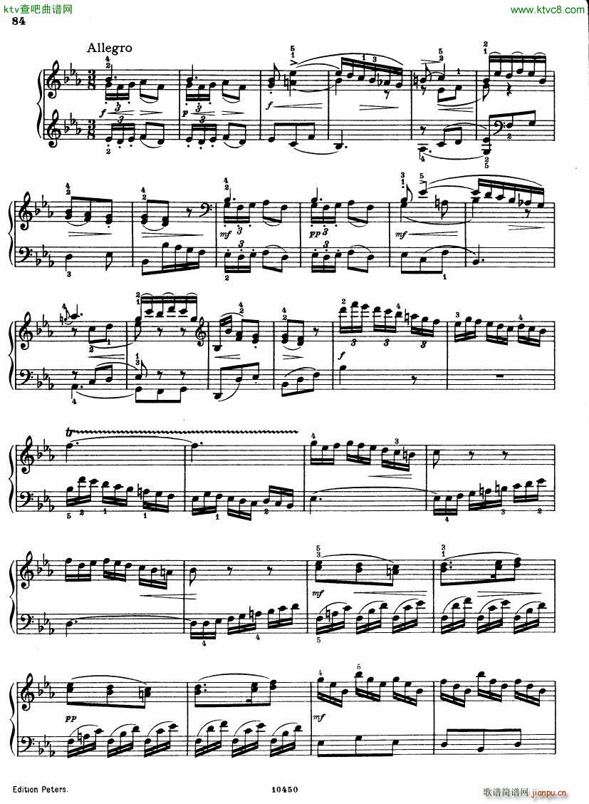 Bach JC op 17 no 3 Sonata(钢琴谱)7