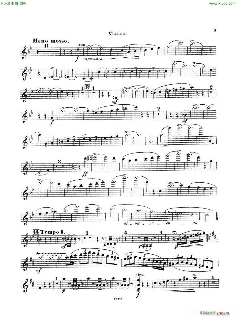 Arensky op 32 Piano Trio No 1 in D minor 1894 二(钢琴谱)27