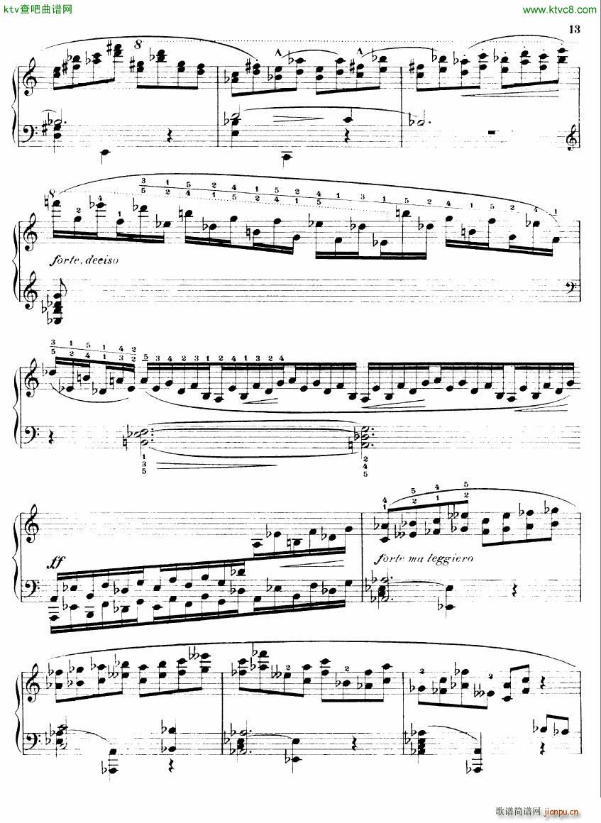 Busoni Sonatina a Moll(钢琴谱)12