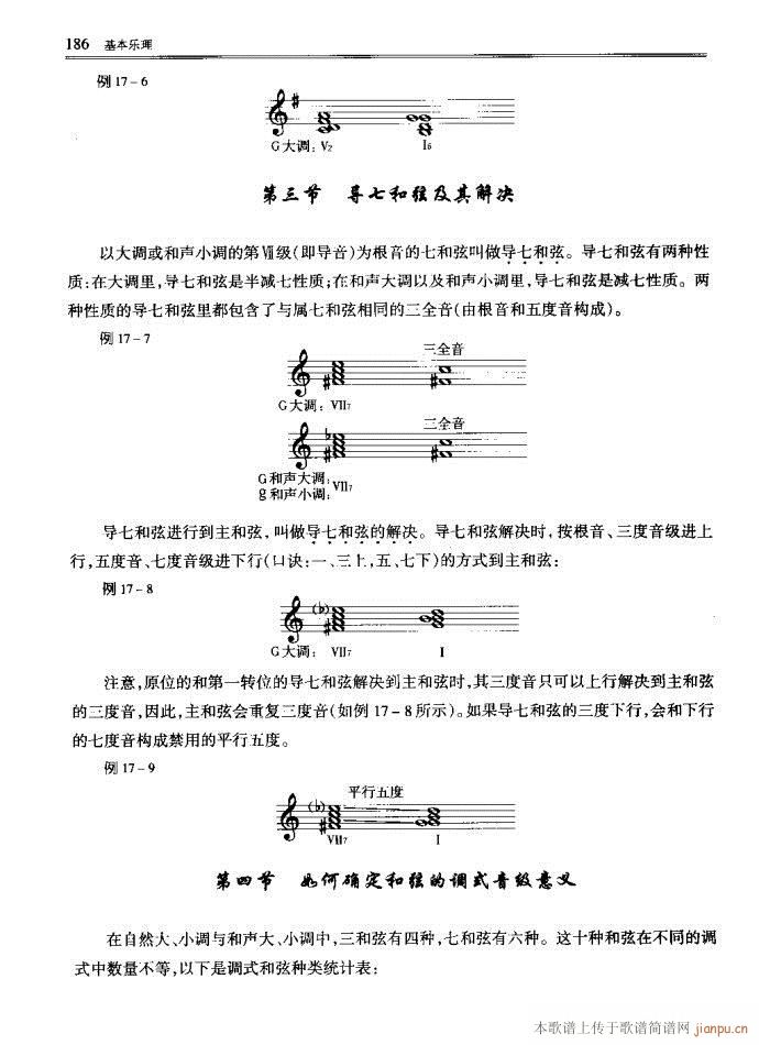 音乐基本理论161-200(十字及以上)26