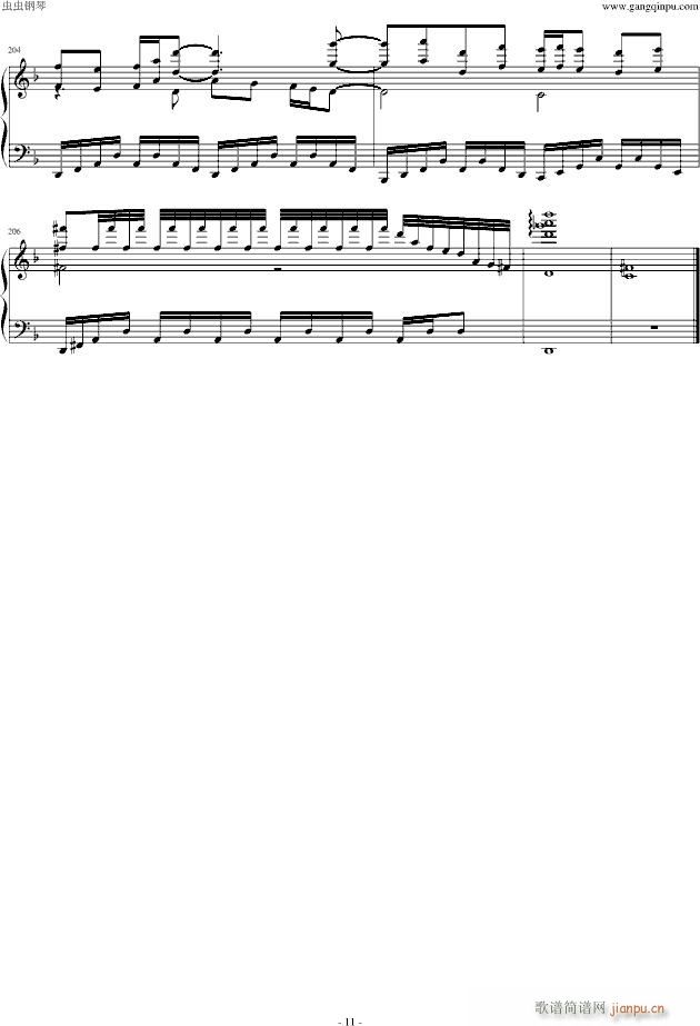 II Pianoforte 1 4(钢琴谱)11