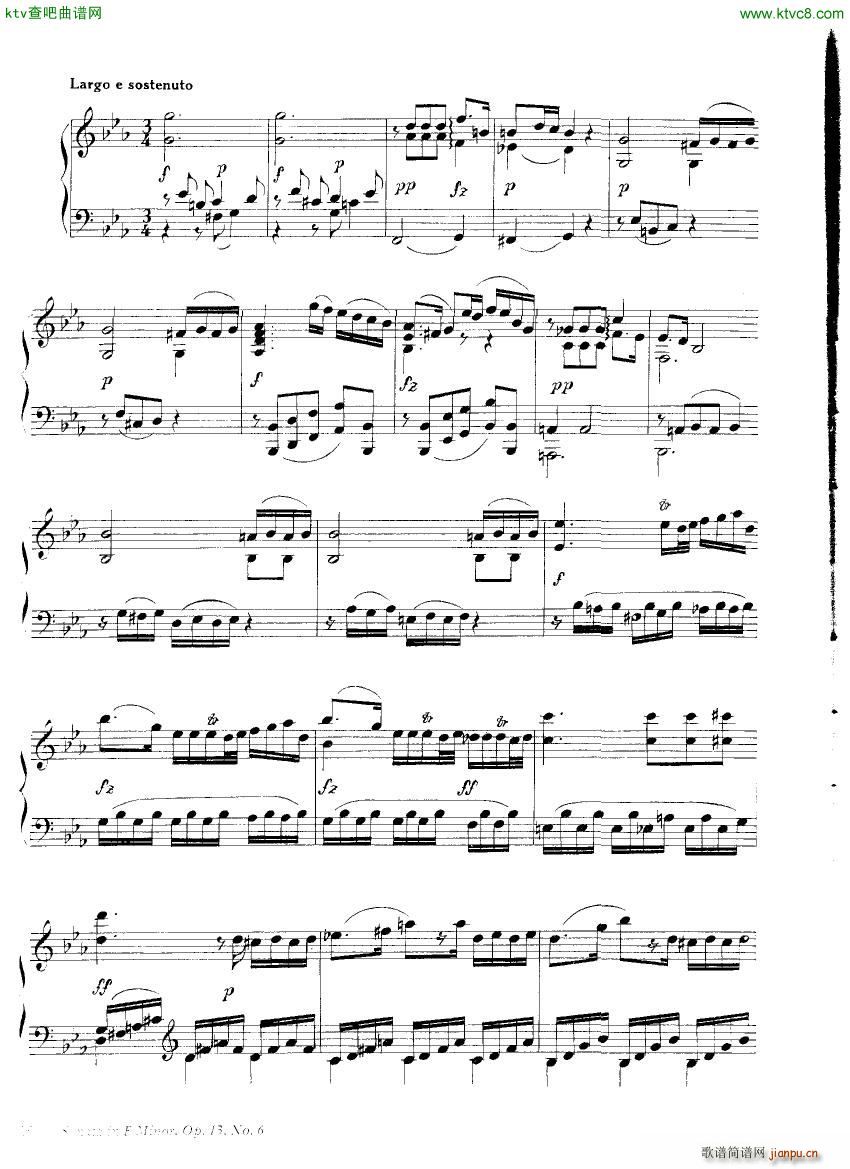 Clementi 13 6 Sonata Fminor 1 2(钢琴谱)8