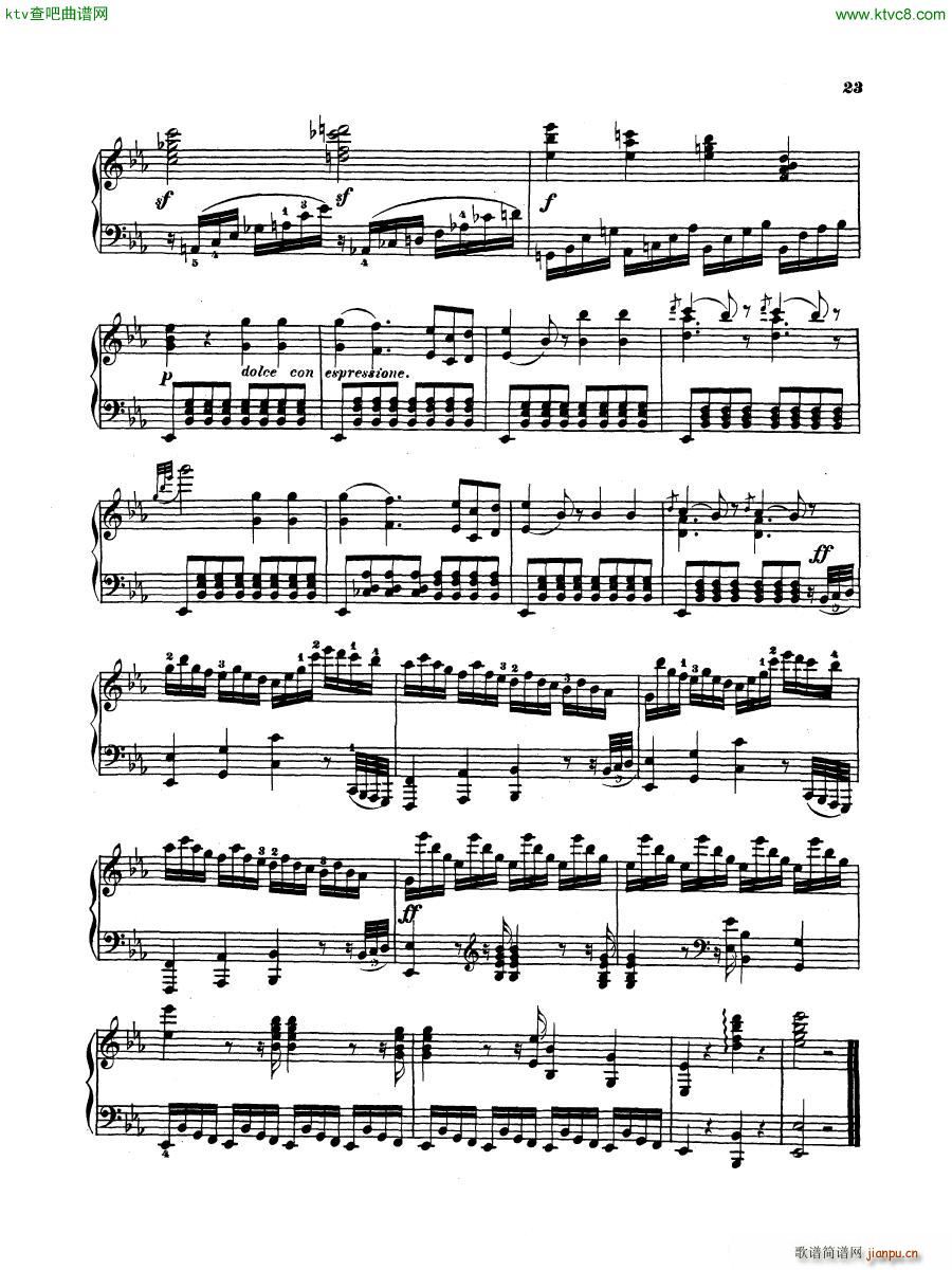 Hummel Sonata No 2 Op 13(钢琴谱)22