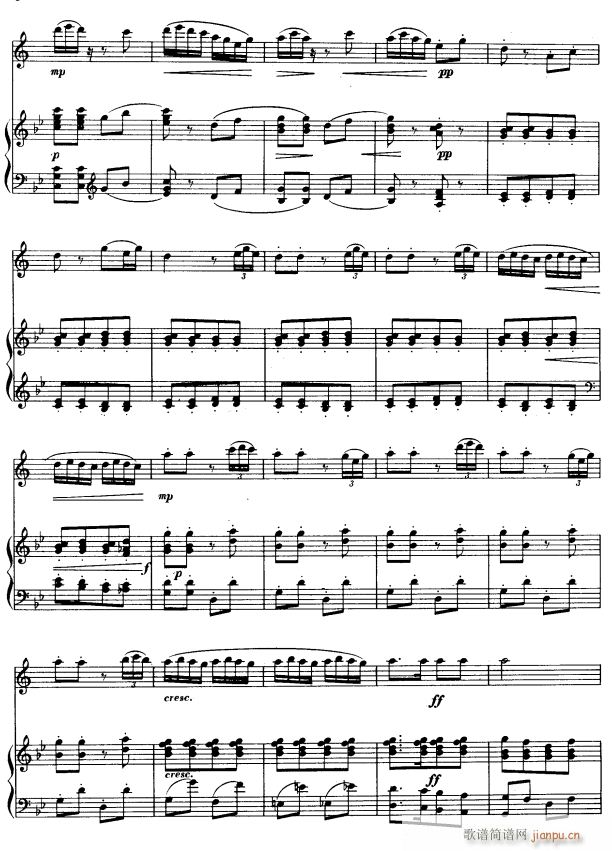 迎新春舞曲 单簧管 6(单簧管谱)1