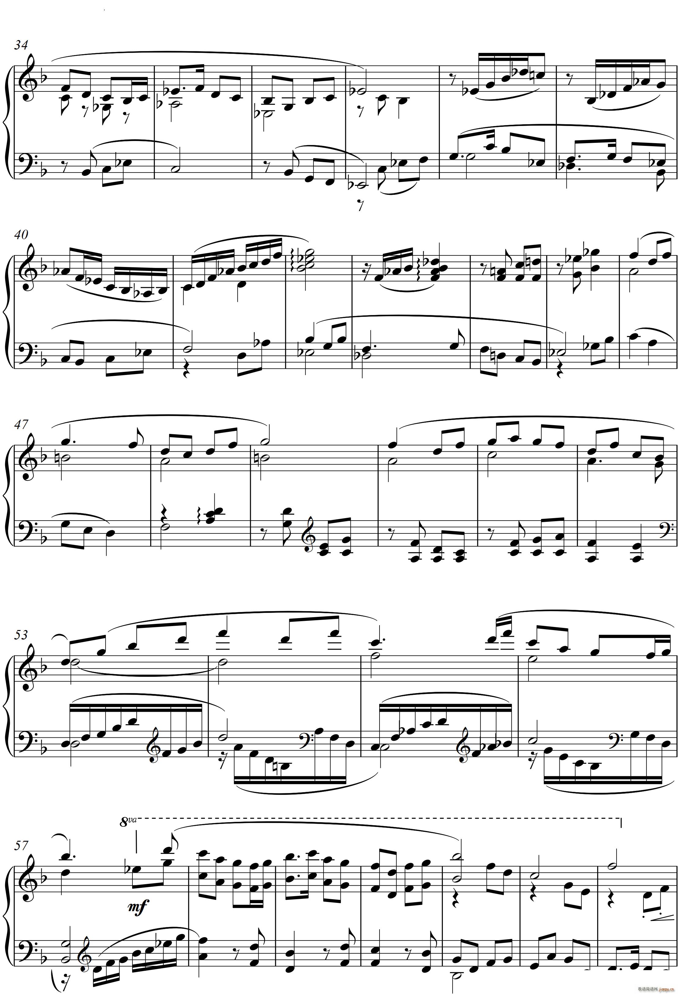 第23钢琴奏鸣曲 高甲缘 Piano Sonata No 23三个乐章(钢琴谱)15